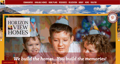 Desktop Screenshot of horizonviewhomesco.com
